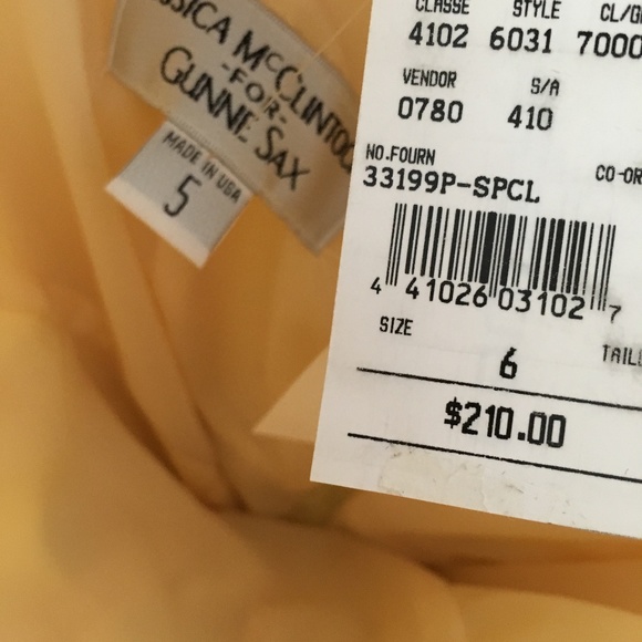 Beautiful Yellow and Black Dress - Picture 3 of 4